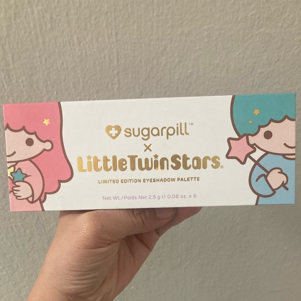 Sugar pill little twin stars limited edition eyeshadow pallet